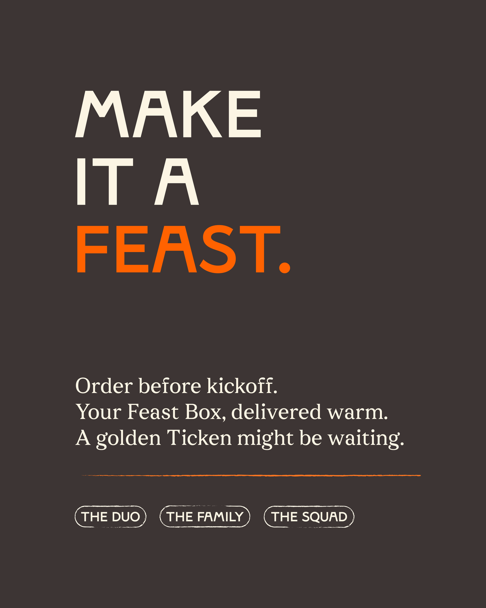 Launch: Make It A Feast